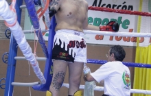 Semifinal kickboxing Grecia-España +90 kg