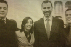 Gala del deporte nacional en el palacio del Pardo.