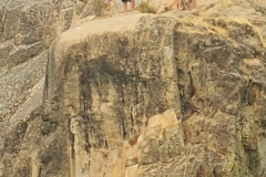 Las Rocosas SaurusJM jump.